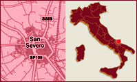 Cartina San Severo